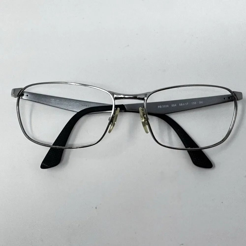 Ray-Ban RB3534 004 Gunmetal Sunglass Frames 59-17-135 Authentic (A)